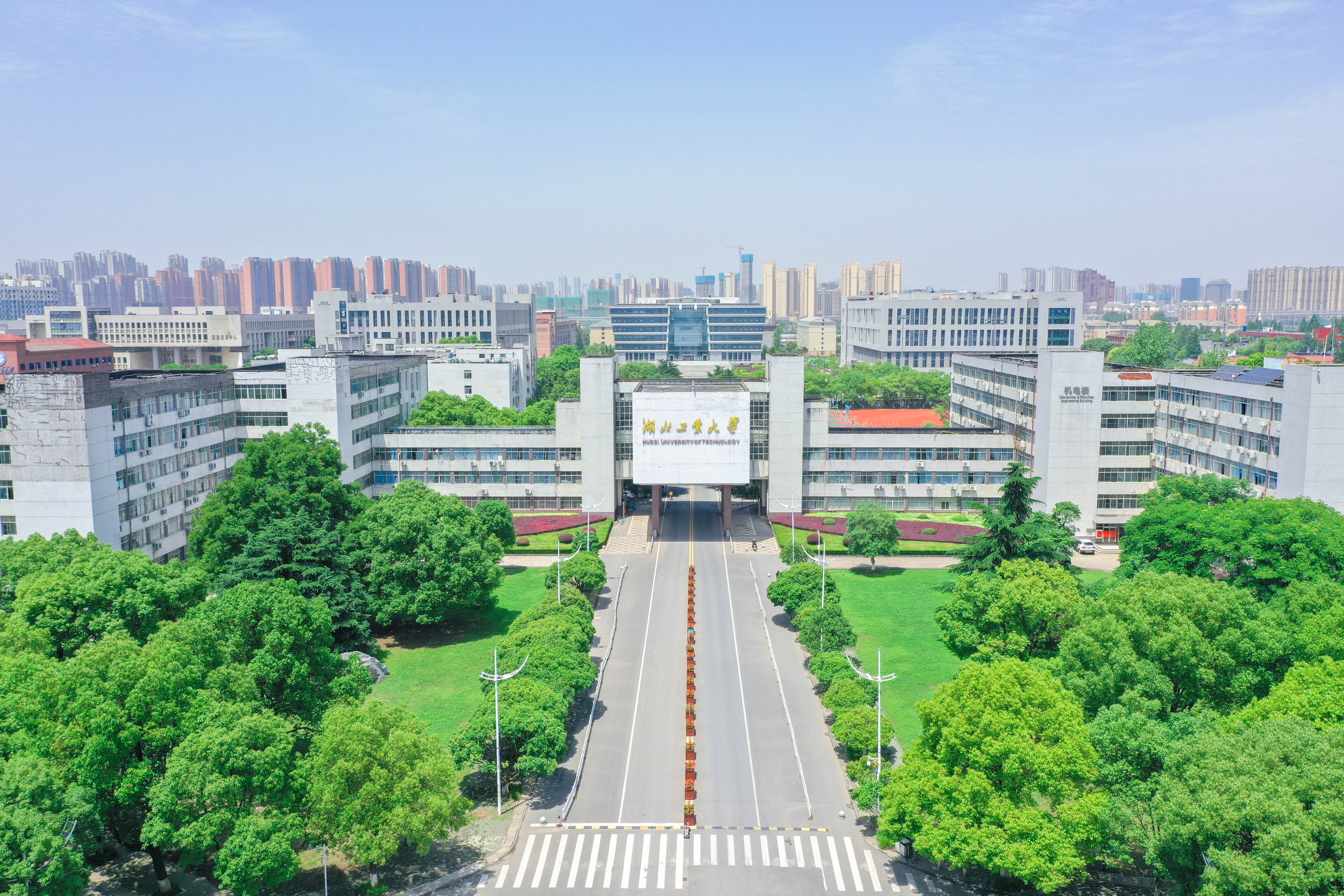 航拍湖工大(二)