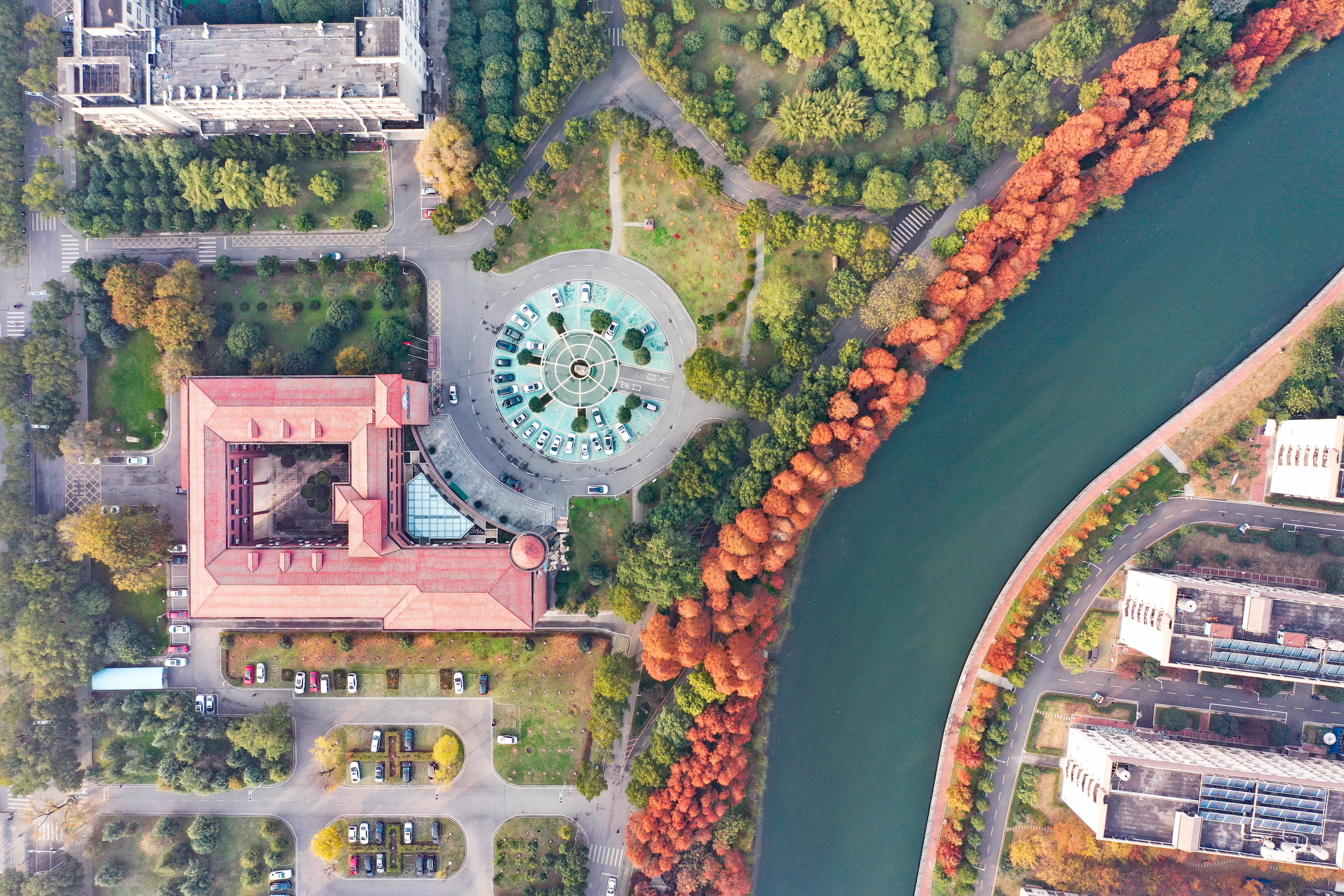 航拍湖工大-湖北工业大学