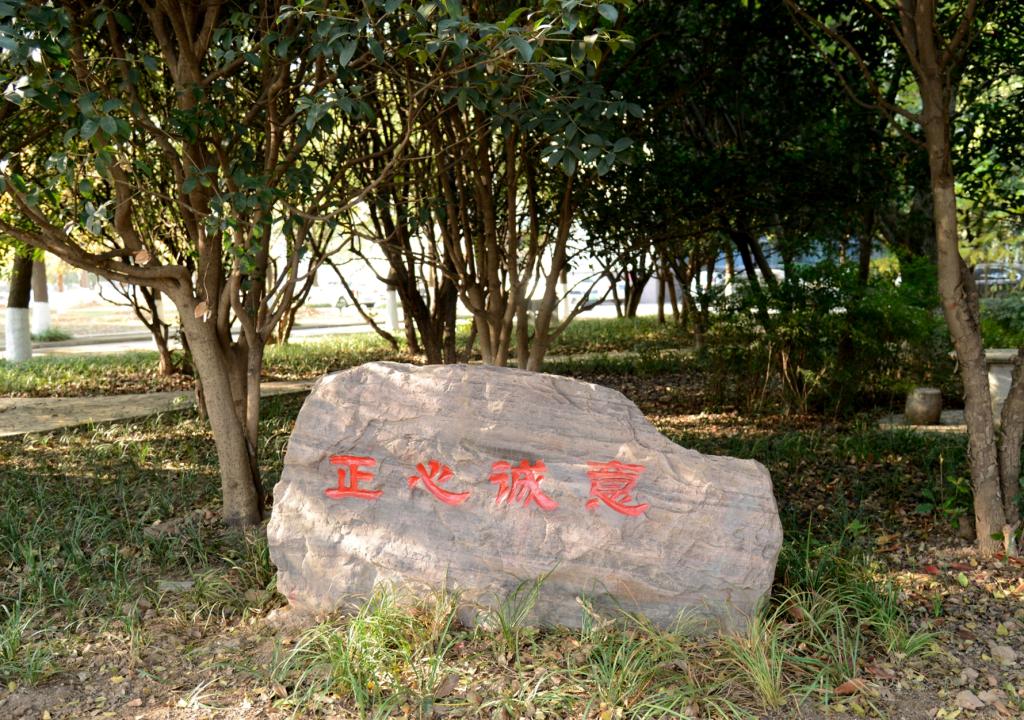 校园文化景观石