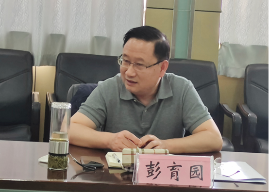 校长彭育园到继续教育学院调研工作